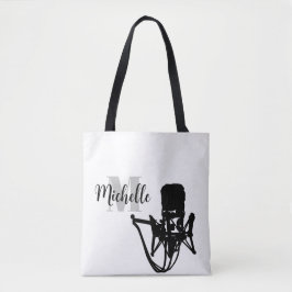 Persoonlijke cadeaus voor muzikanten Canvas tas