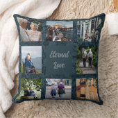 Persoonlijke cadeaus voor oudere ouderparen Groen Kussen (Deken)