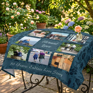 Persoonlijke Cadeaus voor Oudere Ouders Paren Groe Tafelkleed