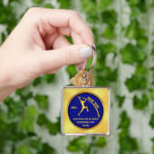 Persoonlijke cadeaus voor poolvaulter sleutelhanger (Hand)