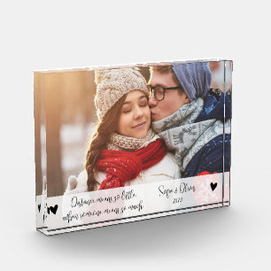 Persoonlijke cadeaus voor relaties over lange afst fotoblokken