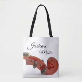Persoonlijke cadeaus voor Violin Players Tote Bag
