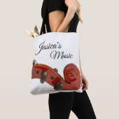 Persoonlijke cadeaus voor Violin Players Tote Bag (Dichtbij)