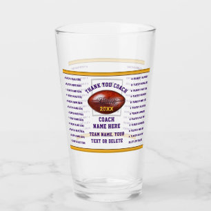 Persoonlijke cadeaus voor voetbalcoaches, LOGO of Glas