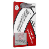 Persoonlijke cadeaus voor volleybaltrainingen klembord (Rechts)