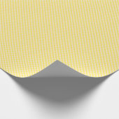 Persoonlijke cadeautag met Gingham motief Cadeaupapier (Hoek)