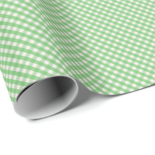 Persoonlijke cadeautag met gingham motief cadeaupapier (Rol Hoek)