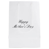 Persoonlijke cadeautas met bloemvlinder (Achterkant)