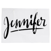 Persoonlijke cadeautas met de naam Jennifer (Achterkant)