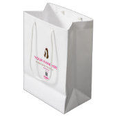 Persoonlijke cadeautas voor kapper (Voorkant Gekanteld)