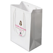 Persoonlijke cadeautas voor kapper (Achterkant Gekanteld)