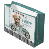 Persoonlijke cadeautas voor raceauto's (Voorkant Gekanteld)