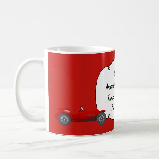 Persoonlijke cadeautjes voor Classic Baby Stat Koffiemok (Links)