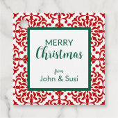 Persoonlijke cadeautjes voor feestdagen Labels (Voorkant)