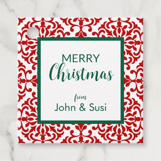 Persoonlijke cadeautjes voor feestdagen Labels (Voorkant)