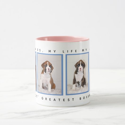 Persoonlijke cadeautjes voor honden - Grootste box Mok (Midden)