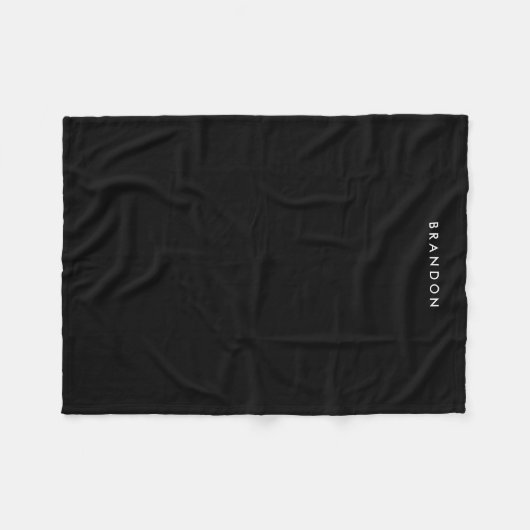 Persoonlijke cadeautjes voor mannen fleece deken (Voorkant (Horizontaal))