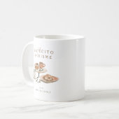 Persoonlijke Cafecito & Chisme koffiemok (Voorkant links)