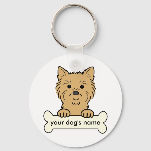 Persoonlijke Caïro Terrier Sleutelhanger (Voorkant)