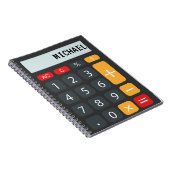 Persoonlijke calculator notitieboek (Rechterzijde)