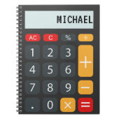 Persoonlijke calculator notitieboek (Voorkant)