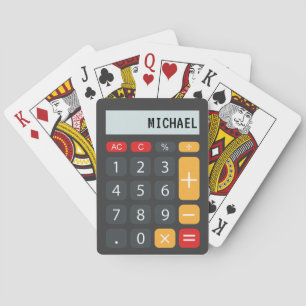 Persoonlijke calculator pokerkaarten