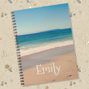 Persoonlijke Californië Vakantie Strand Foto Notitieboek