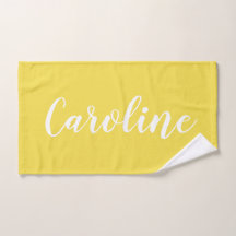 Persoonlijke Calligrafie-naam Summer Yellow