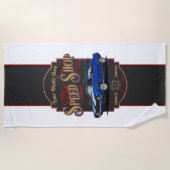 Persoonlijke Camaro Speed Shop Strandlaken (Voorkant)