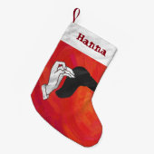 Persoonlijke Camel Hand Shadow Kleine Kerstsok (Voorkant (Hangend))