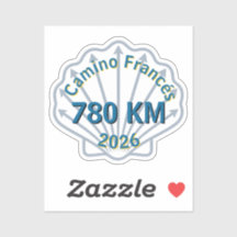 Persoonlijke Camino de Santiago Rugzak Patch