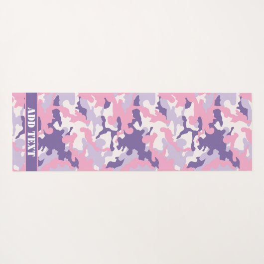 Persoonlijke Camo Yoga Mat (Achterkant (horizontaal))