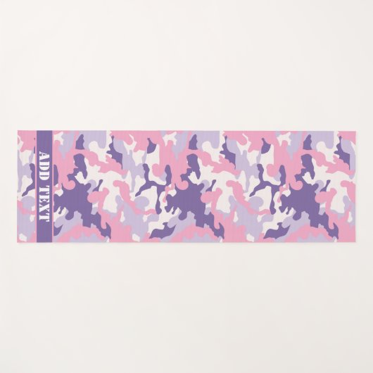 Persoonlijke Camo Yoga Mat (Voorkant (horizontaal))