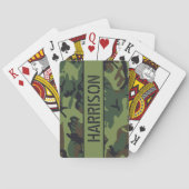 Persoonlijke camouflage pokerkaarten (Achterkant)