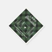 Persoonlijke Camp Bachelorette Servet (Hoek)