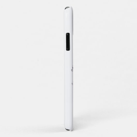 Persoonlijke Campanulablomen Case-Mate iPhone Case (Achterkant/rechts)