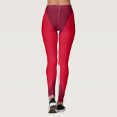 Persoonlijke Canada Liefde Voetbal Leggings (Achterkant)