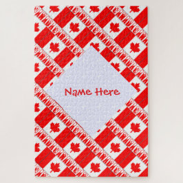 Persoonlijke Canada Vlag Legpuzzel Cadeau