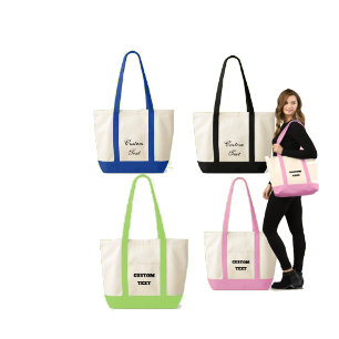 Persoonlijke canvas tas   Aangepast ontwerp