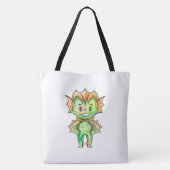 Persoonlijke Canvas tas met Dracula Treat (Achterkant)