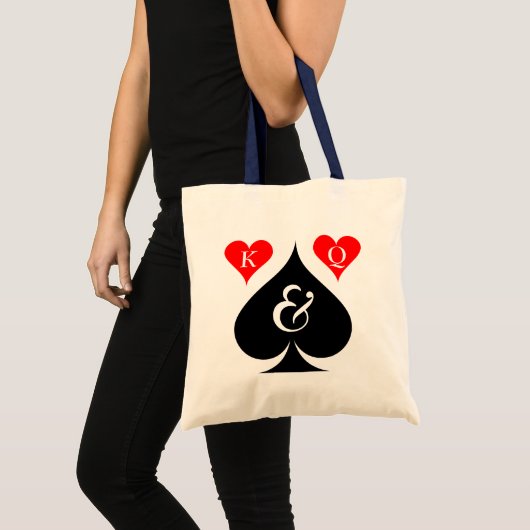 Persoonlijke canvas tas voor bruiloft in Las Vegas (Voorkant (product))