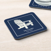 Persoonlijke cape Cod Adirondack voorzitter Bier Onderzetter (Linkerzijde)