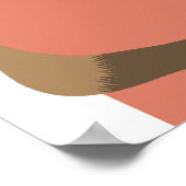 Persoonlijke capybara-afdruk poster (Hoek)