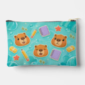Persoonlijke Capybara Rugzak Charme Sleutelhanger (Achterkant)