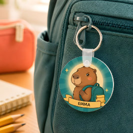 Persoonlijke Capybara Rugzak Sleutelhanger