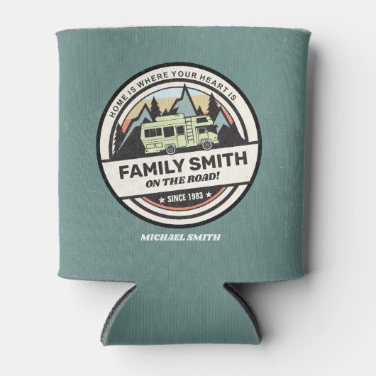 Persoonlijke caravan Adventures Blikjeskoeler (Voorkant)