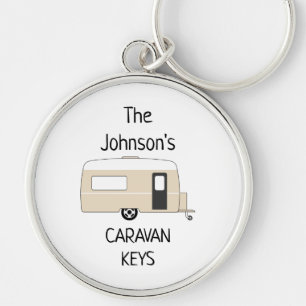 Persoonlijke Caravan Keys naam Sleutelhanger