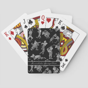 Persoonlijke Cartoon Golfers Pokerkaarten