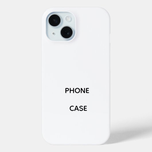 Persoonlijke Case-Mate telefoonhoes, Apple iPhone Case (Achterkant)