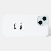 Persoonlijke Case-Mate telefoonhoes, Apple iPhone Case (Achterkant (horizontaal))